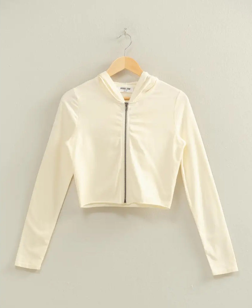 White full zip