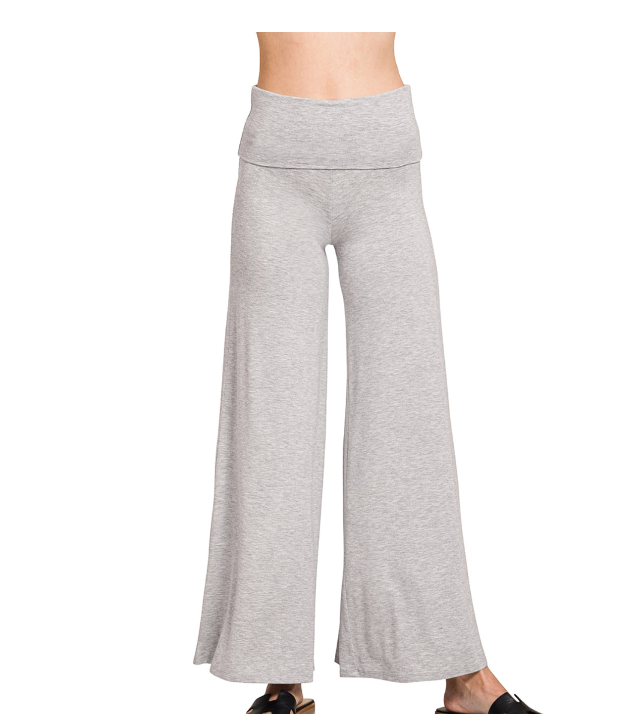 Grey Flare Leggings