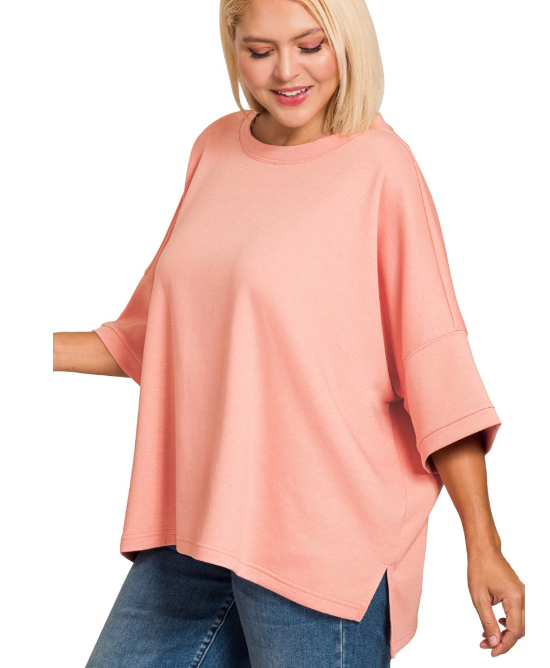 Pink Tee Cuff Sleeve
