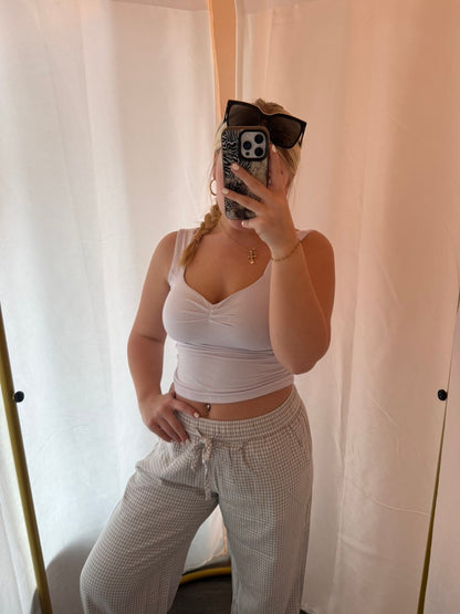 Khakie Plaid Pant
