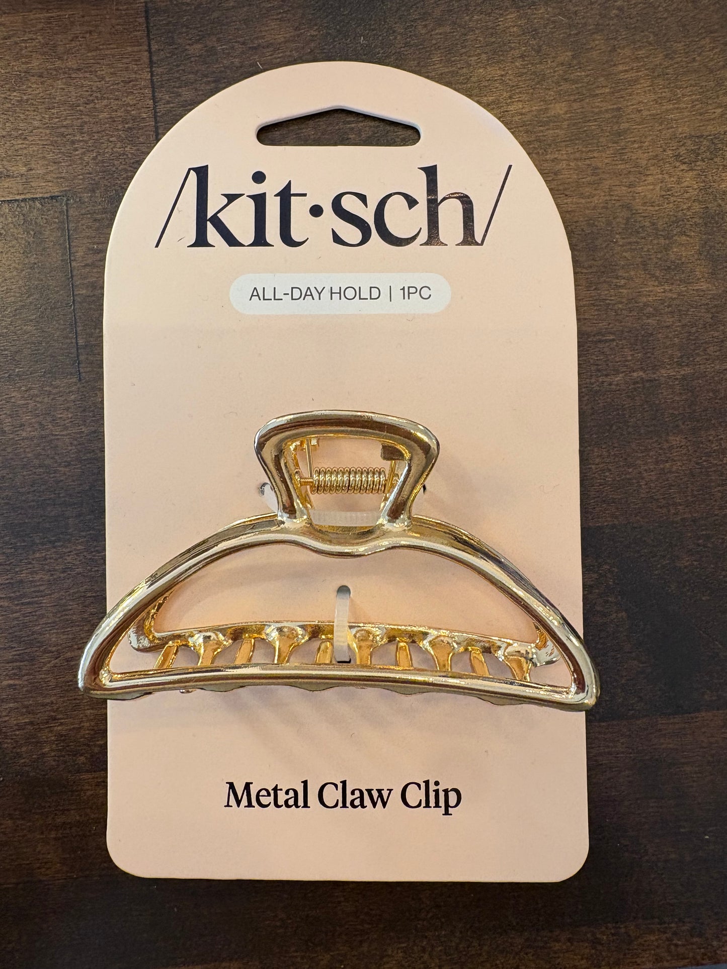 Gold claw clip