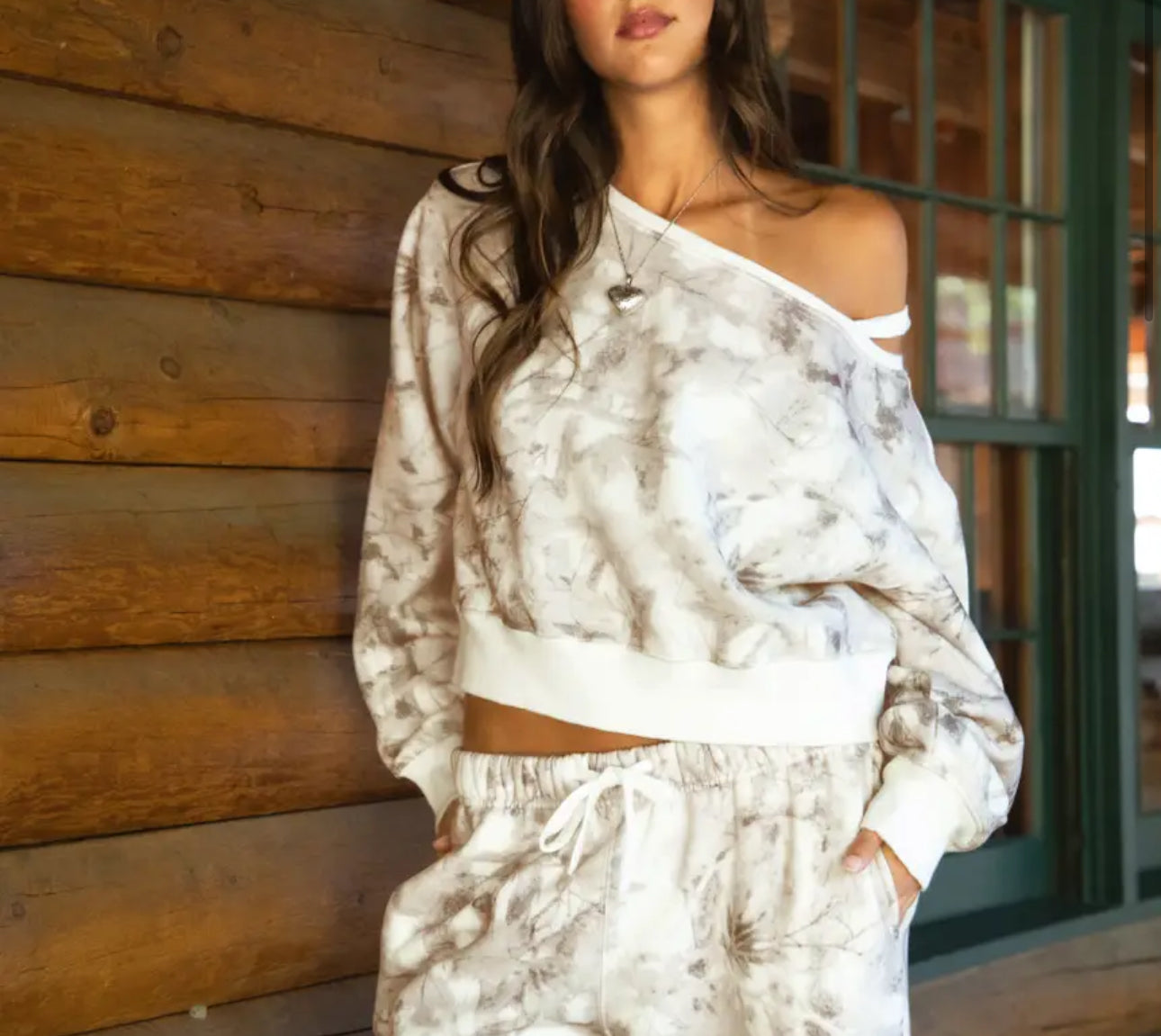Camo Off Shoulder