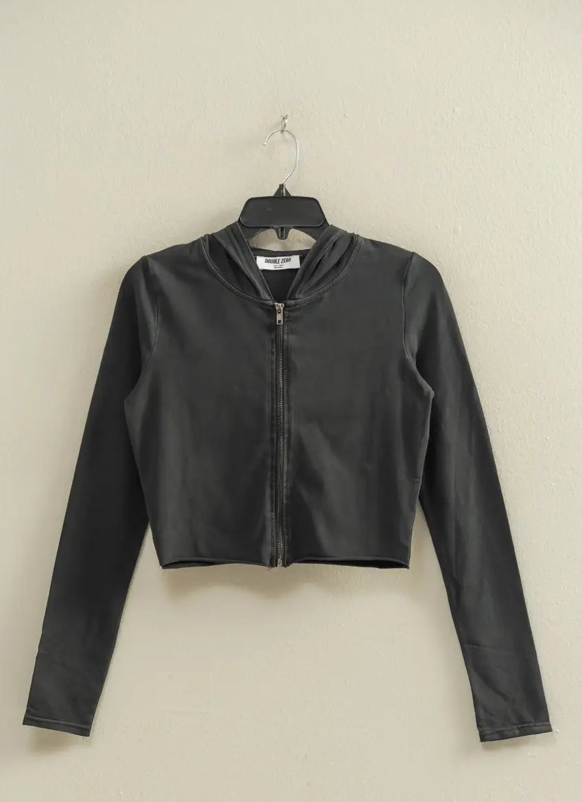 Black full zip