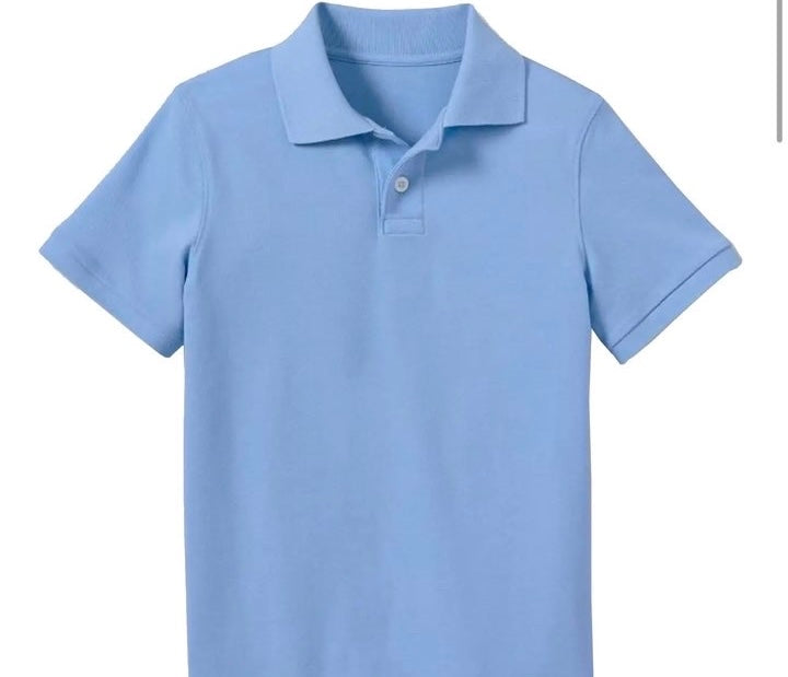 Men’s blue jump start polo