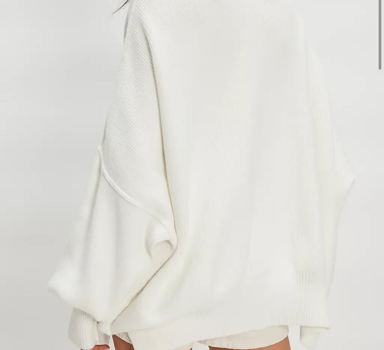 Cozy White Sweater