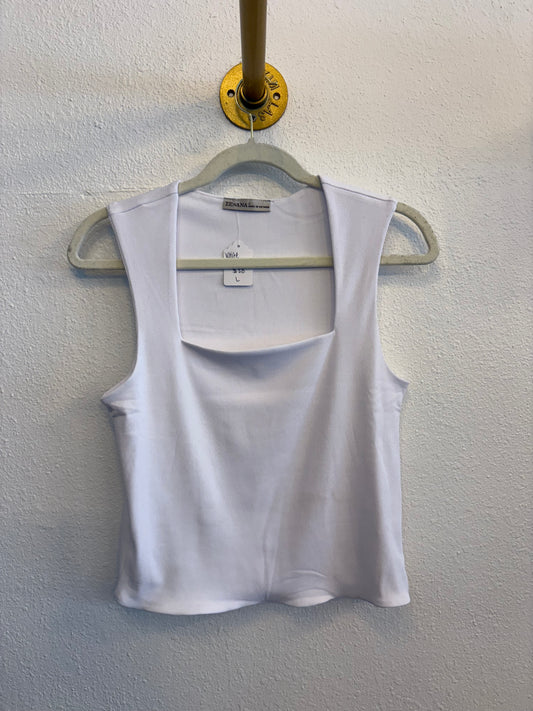 White square tank