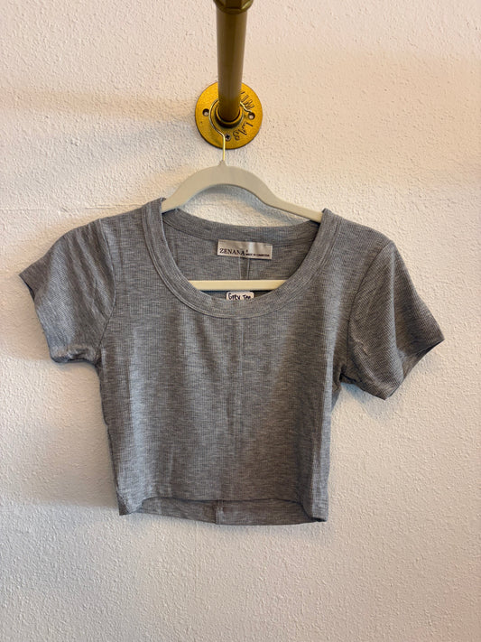Grey tee