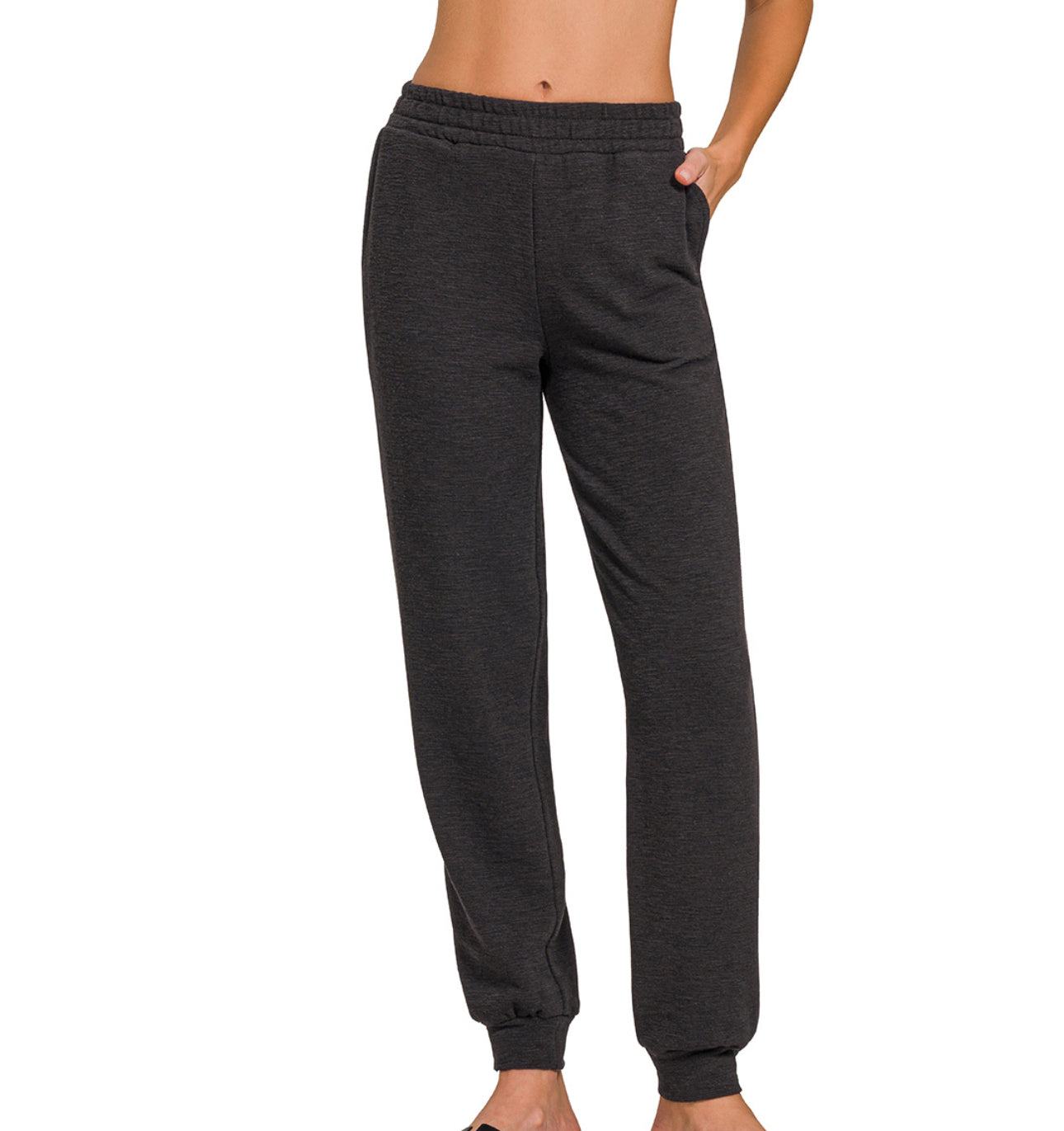Black cuff jogger