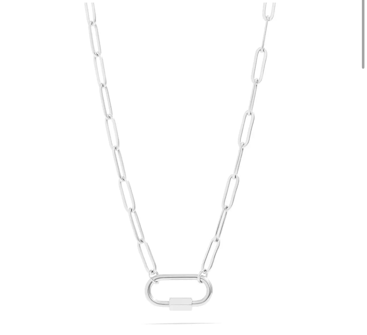 Silver necklace