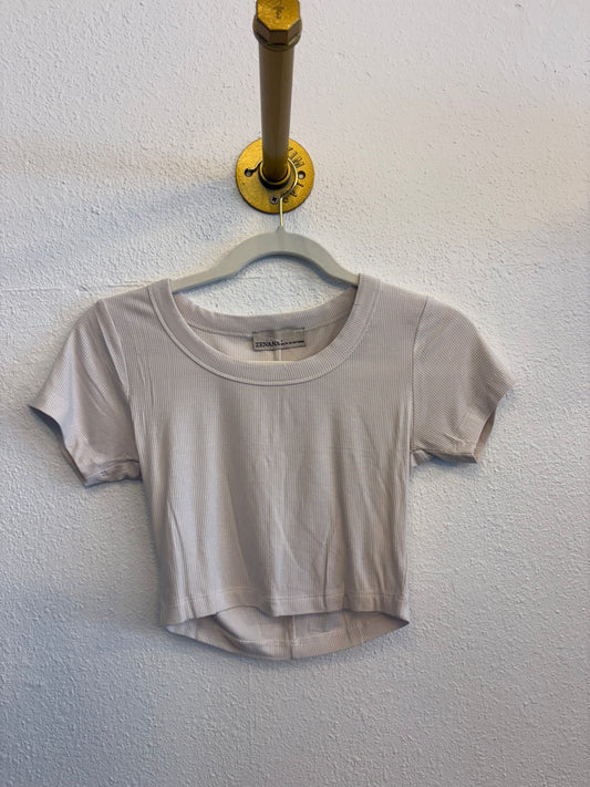 White tee