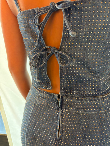 Hidden Rhinestone Top