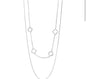 Clover necklace silver