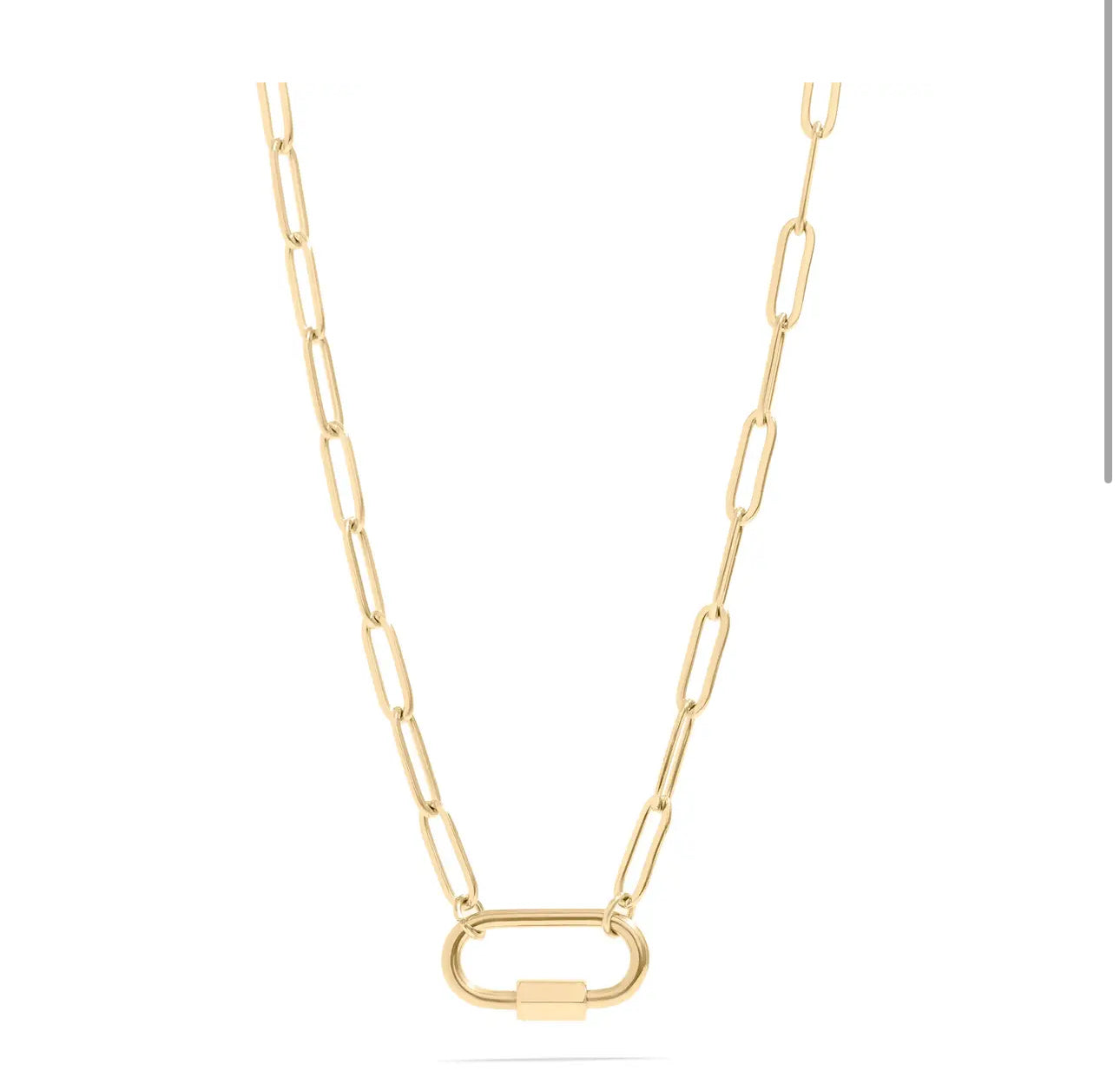 Gold necklace