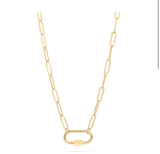 Gold necklace
