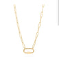 Gold necklace