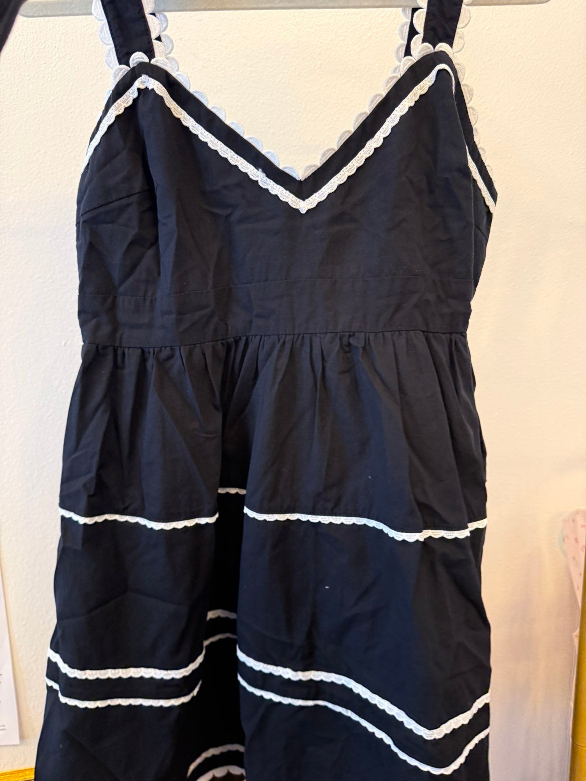 Black and white dress