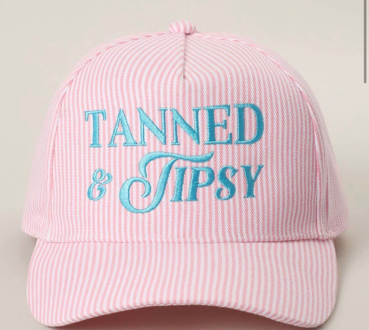 tanned & tipsy hat