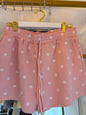 pink Polka dot shorts